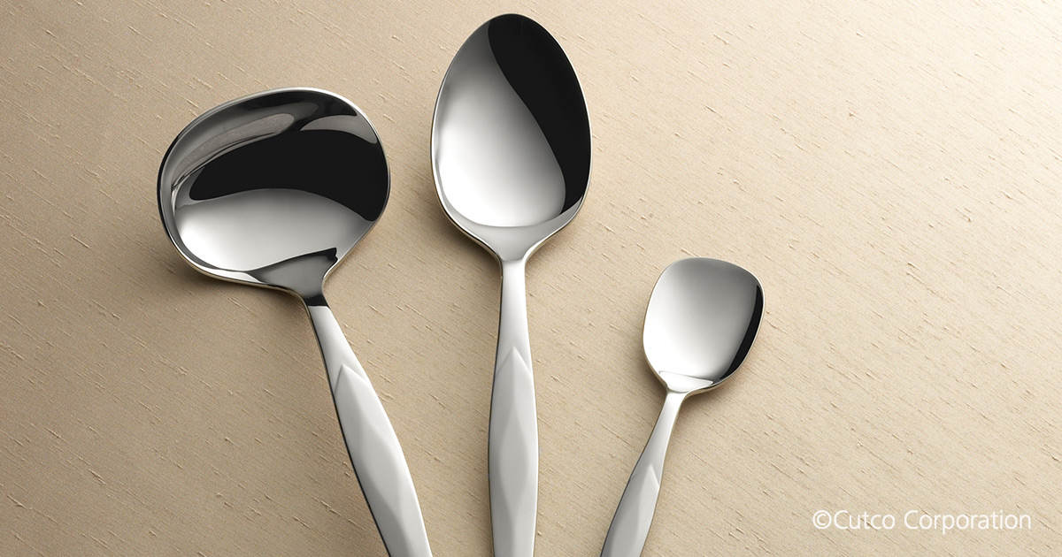 3Pc. Stainless Hostess Set Serving Utensils by Cutco