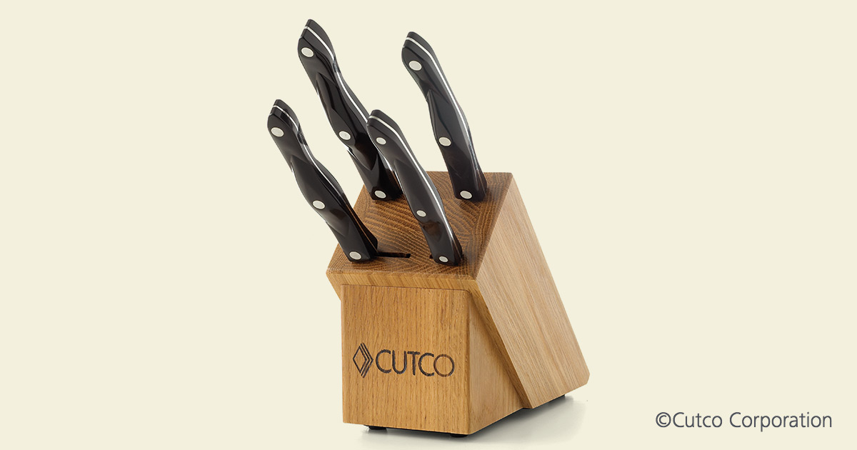Studio Set Block (4Slot) Knife Block Sets by Cutco